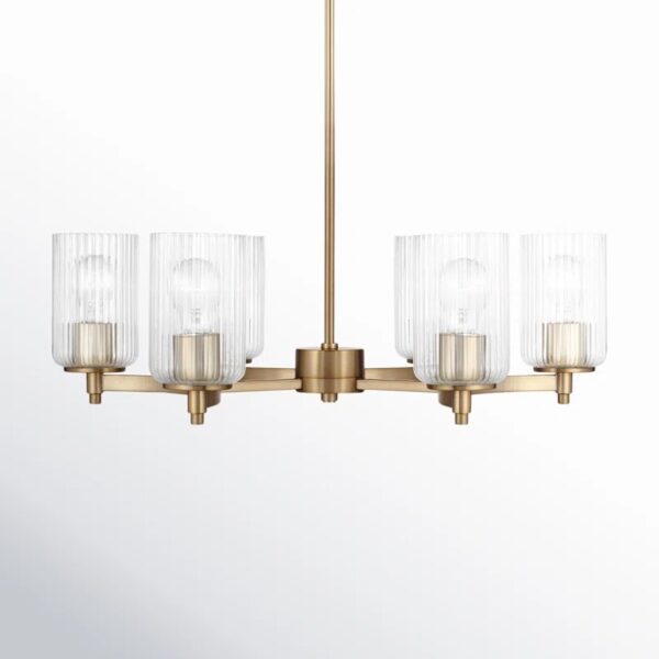 Adalina 6 - Light Dimmable Classic / Traditional Chandelier - Image 2