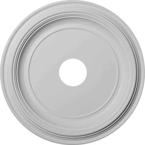 Traditional Thermoformed PVC Ceiling Medallion - Image 2