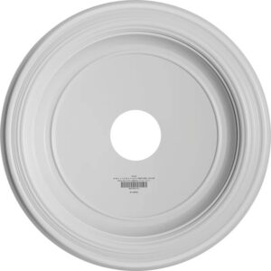 Traditional Thermoformed PVC Ceiling Medallion