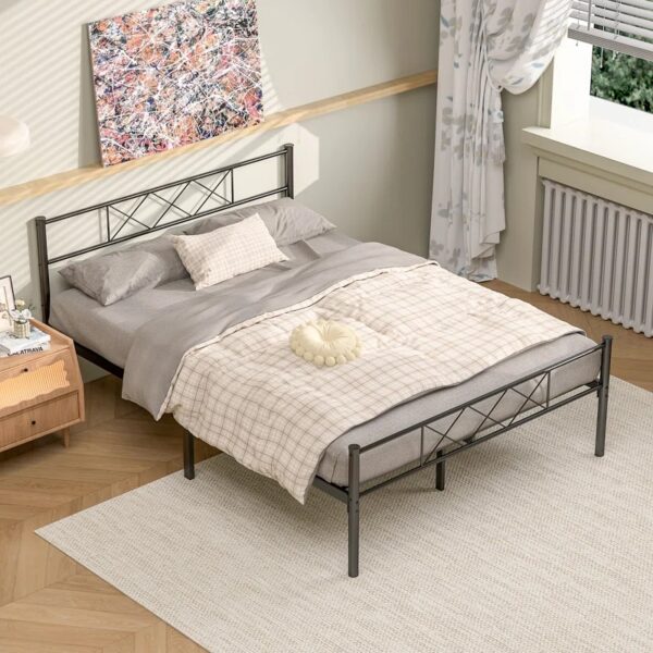 Full Size Kempst 35" Steel Bed Frame
