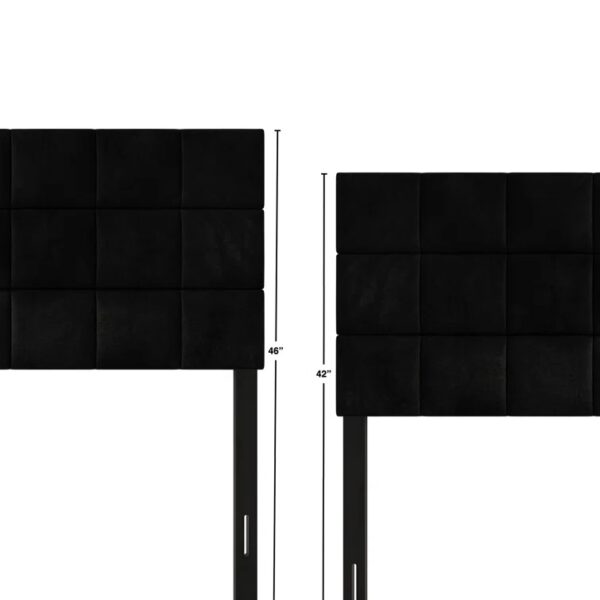 Queen Black Upholstered Headboard RTA - Image 2