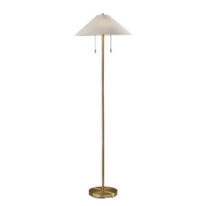 Finley 60.5'' Brass Traditional Floor Lamp