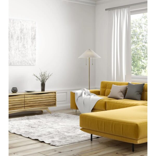Finley 60.5'' Brass Traditional Floor Lamp - Image 3