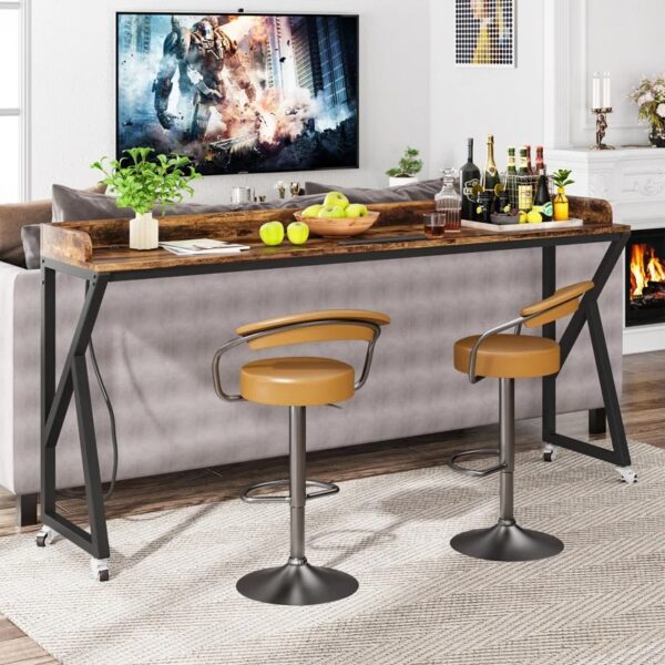 Metal Base Writing Desk - Image 3