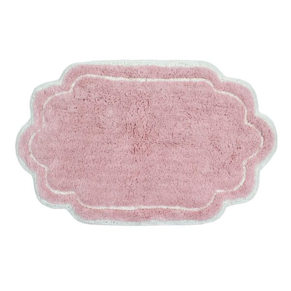 Pink Dobrinka Bath Rug