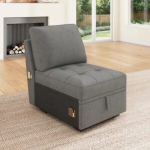 Carton A: Single Seat Module & Parts Grey