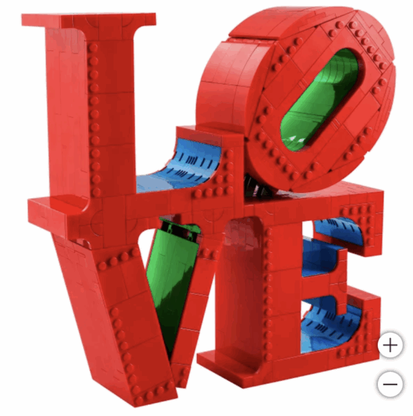Lego Art Love Home Decor 31214 - Image 6