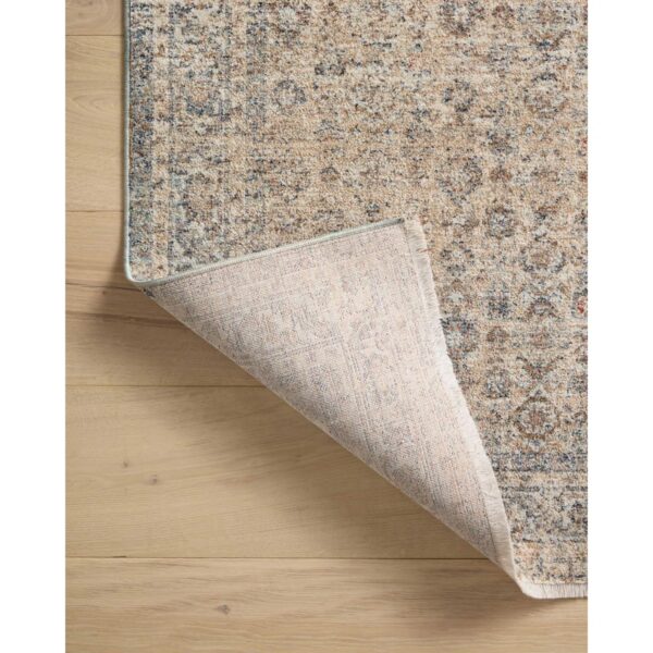 Angela Rose x Loloi Blake Beige / Denim Area Rug Rectangle 11'6" x 15'7" - Image 6