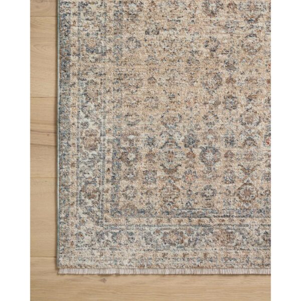 Angela Rose x Loloi Blake Beige / Denim Area Rug Rectangle 11'6" x 15'7" - Image 5