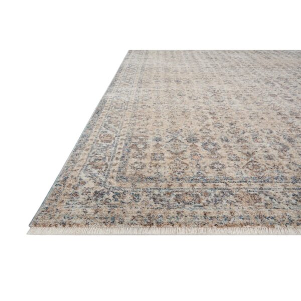 Angela Rose x Loloi Blake Beige / Denim Area Rug Rectangle 11'6" x 15'7" - Image 4