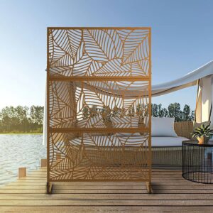 6 ft. H x 4 ft. W Metal Privacy Screen