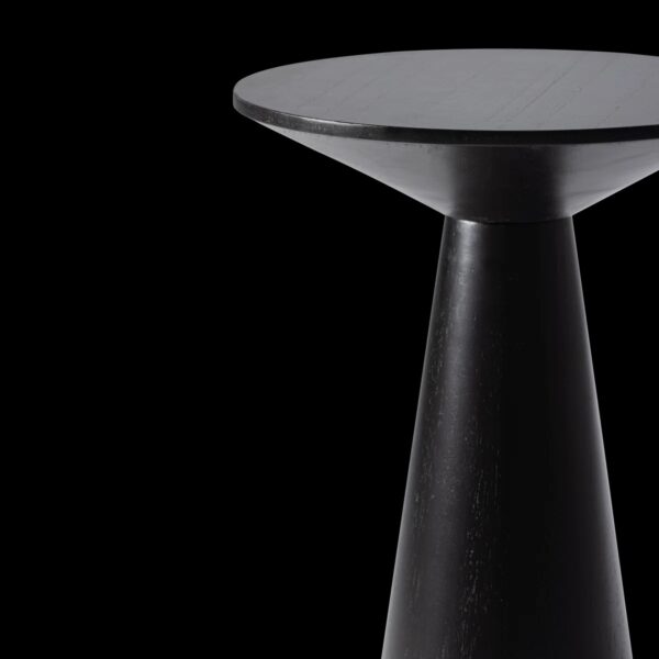 Bozovich Solid Wood End Table Black