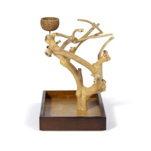 Harwell One-of-a-Kind 16'' Wood Bird Play Stand for Table Top