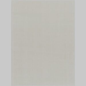 Aviyana Solid Colour Machine Woven Polyester Area Rug in Cream 7'10"x10'