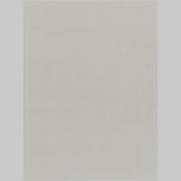 Aviyana Solid Colour Machine Woven Polyester Area Rug in Cream 7'10"x10'