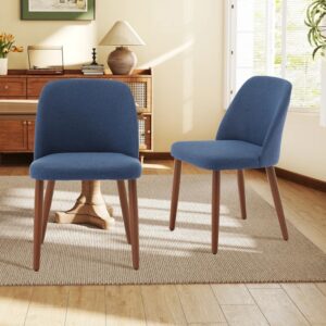 Normalee Upholstered Back Side Dining Chair (Set of 2)