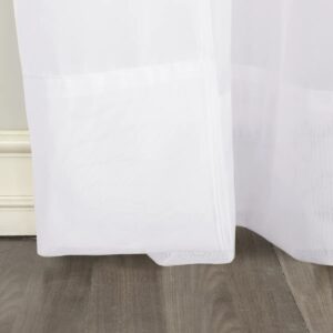 Wayfair Basics Sheer Rod Pocket Curtain Panel 59" W x 120" L