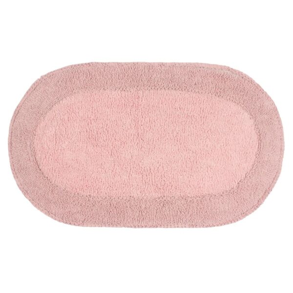 Double Ruffle Collection 100% Cotton Bath Rug 21"x34"