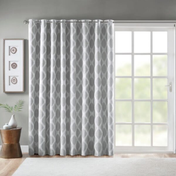 Printed Ikat Blackout Patio Curtain (Only 1 Pc Panel)