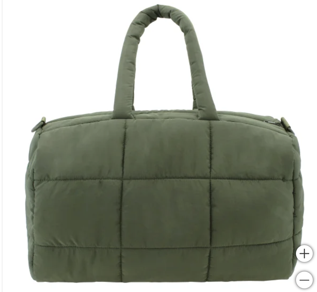 Mytagalongs Cloud Duffle Bag Green