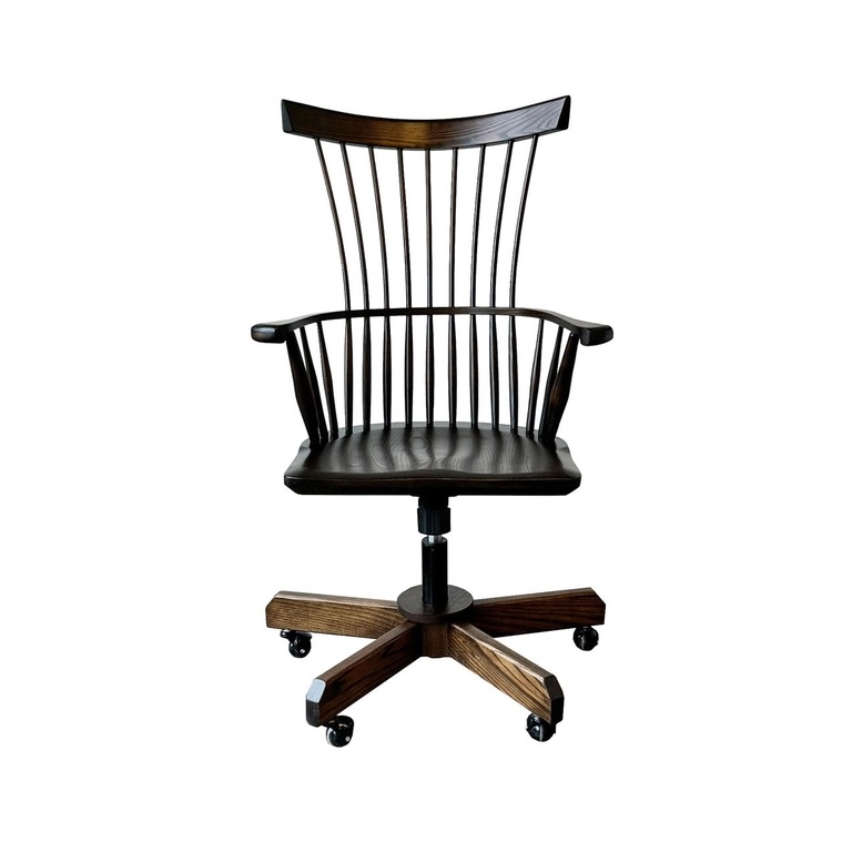 Taylor Comb Back Office Chair - Black