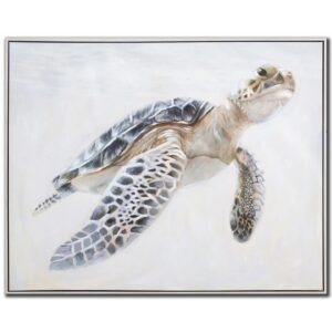 Tranquil Turtle Canvas Wall Art