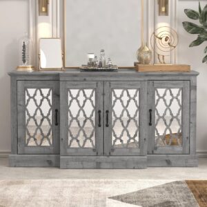 Chessani Wide Accent Sideboard Mexican Gray