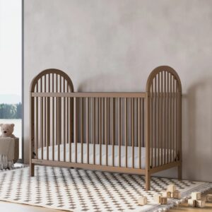 Olivia 3-In-1 Convertible Crib Hazelnut