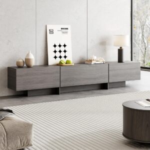 Modern TV Stand for TVs up to 75" With Storage Cabinet