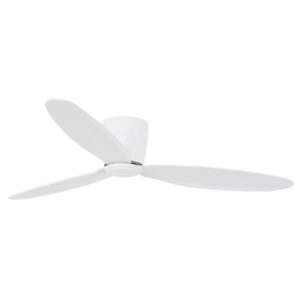 Hardy 3 - Blade Flush Mount Ceiling Fan with Remote Control