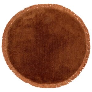 Vermont 575 Hand Tufted Performance Solid Colour Rug 6' Round