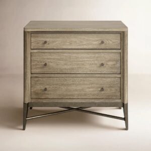 Regan 3-Drawer Nightstand Natural