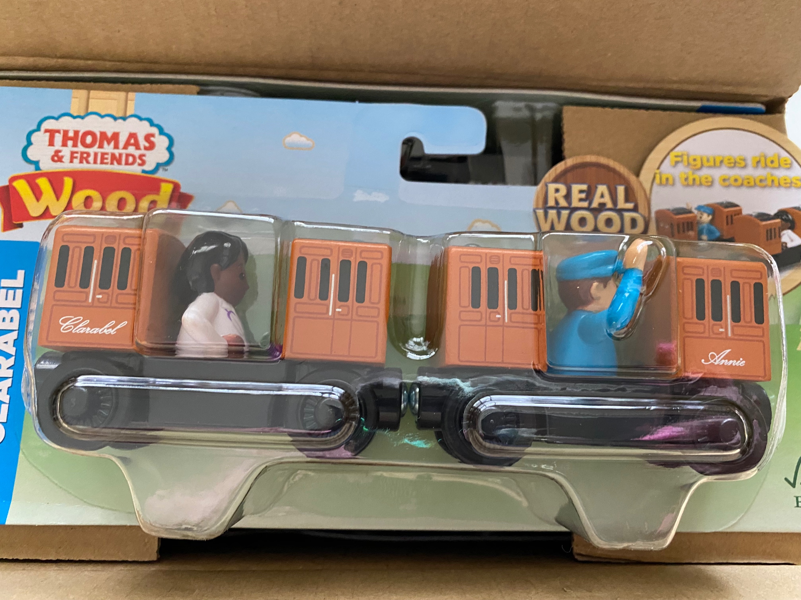 Fisher-Price Thomas and Friends Wood Annie & Clarabel