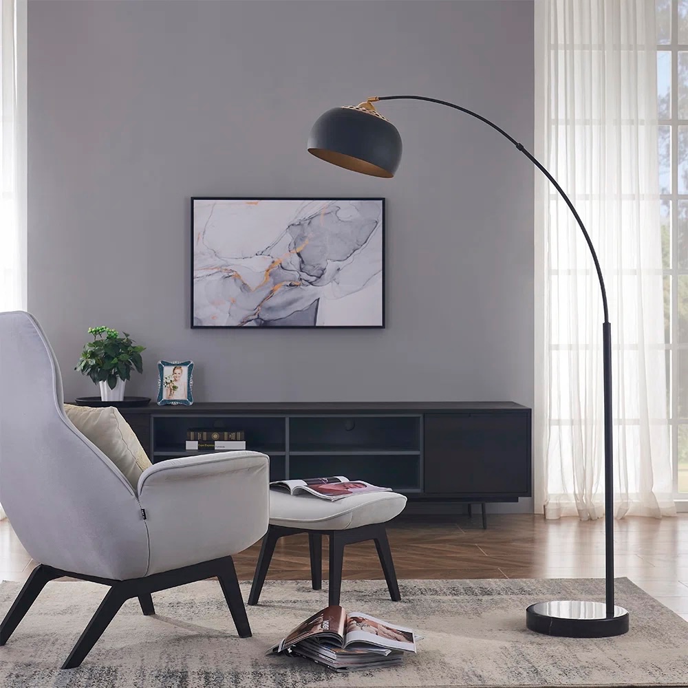 Dedre 68.5'' Arched Floor Lamp
