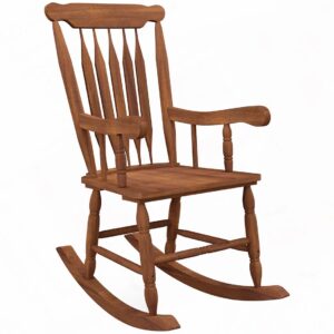 Outdoor Wooden Rocking Chair
