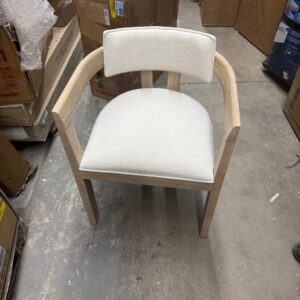 Lyddia Wood Upholstered Dining Chair Single Chair