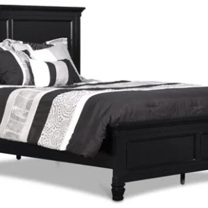 Queen Amedo 5/0 Bed Frame - Black