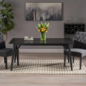 Ozella Solid Wood Dining Table